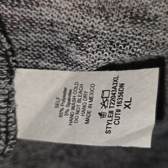 WHITE BIRCH Grey Leopard Print Cardigan Open Front Womens Size XL NWT - Picture 7 of 12